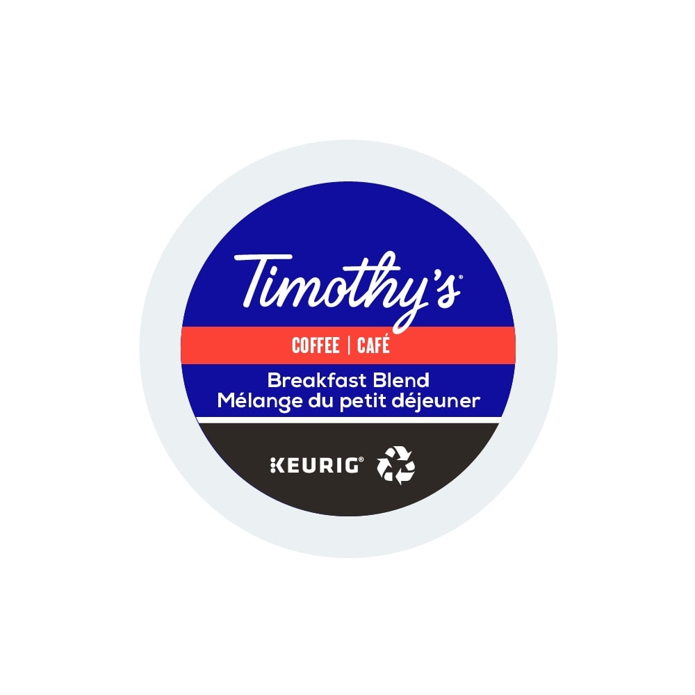 Timothy's® Breakfast Blend K-Cup® Coffee, Regular